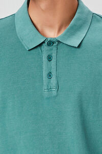 GREEN Vented-Hem Polo Shirt, image 5