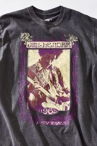 BLACK/MULTI Jimi Hendrix Graphic Tee, image 3