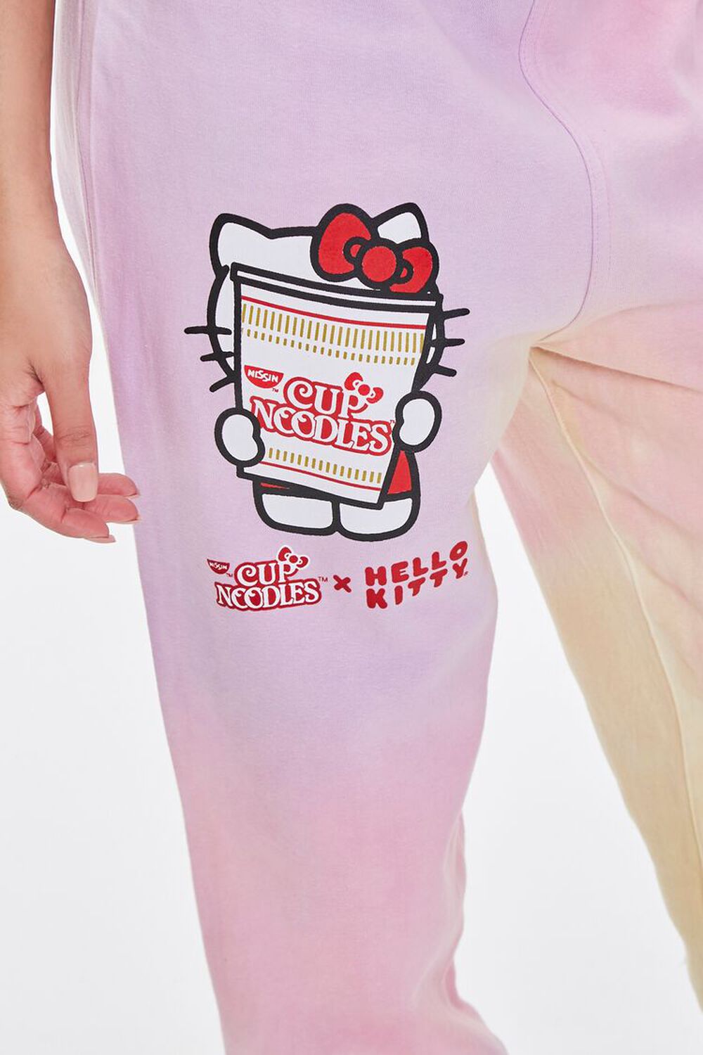 PINK/MULTI Cup Noodles x Hello Kitty Joggers, image 2