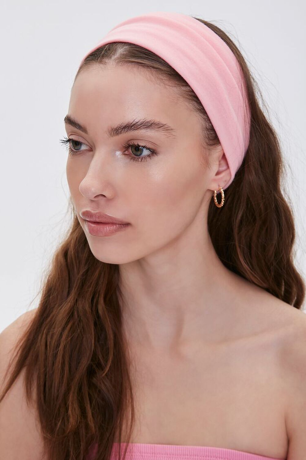 PINK Soft Knit Headwrap, image 1