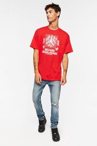 RED/WHITE Exiting Simulation Graphic Tee, image 4