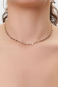 GOLD Chain Choker Necklace, image 1
