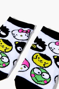 BLACK/MULTI Girls Sanrio Graphic Ankle Socks (Kids), image 2
