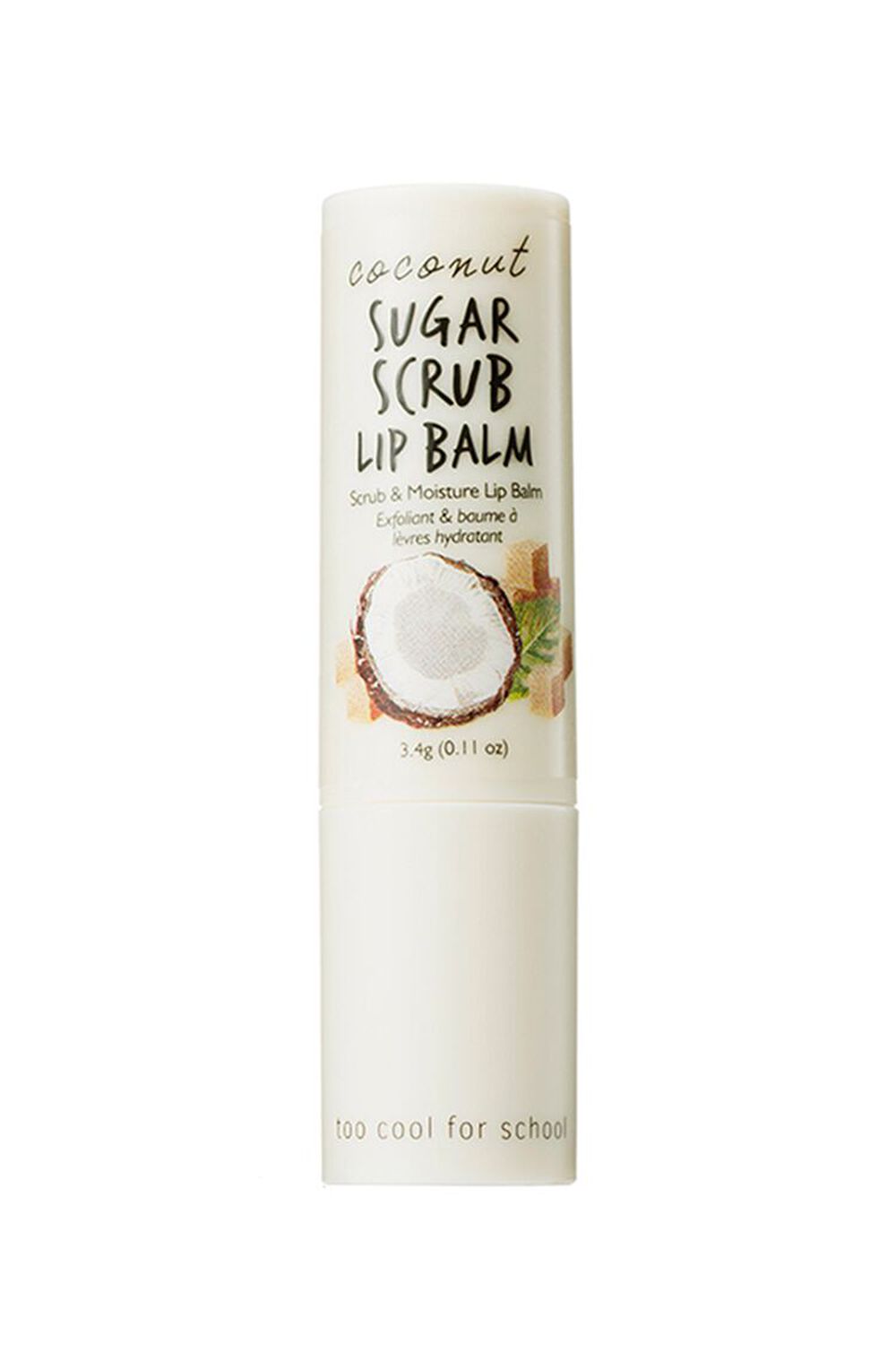 Too Cool For School Coconut Sugar Scrub Lip Balm, image 1