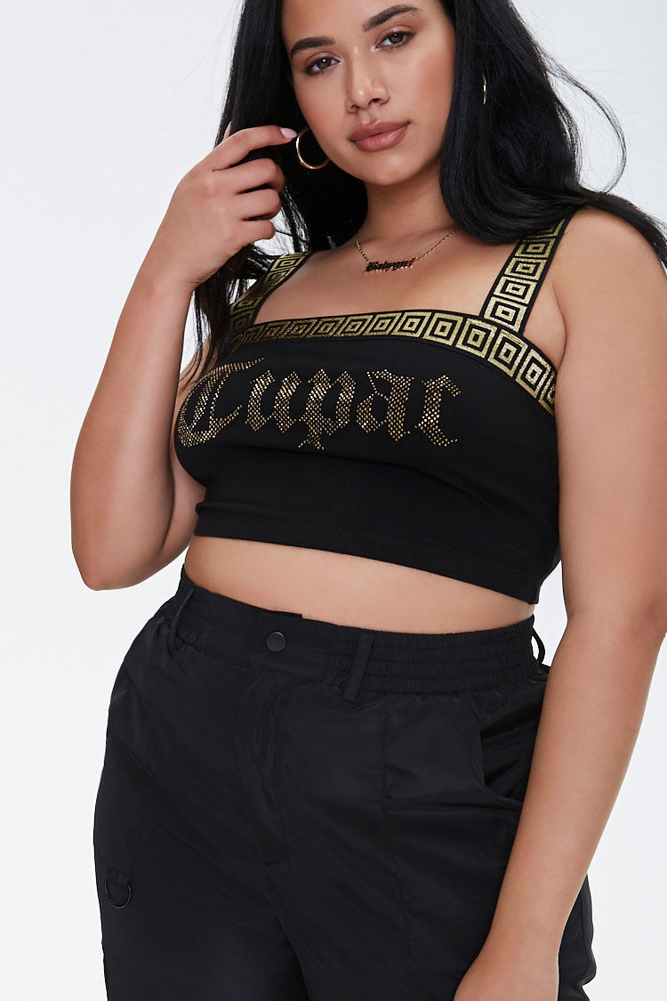 tupac crop top forever 21