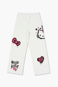 CREAM/MULTI Girls Hello Kitty & Friends Sweatpants (Kids), image 1