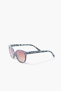 BLACK/MULTI Leopard Cat-Eye Sunglasses, image 2