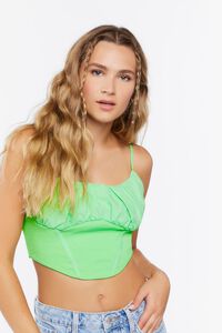 Seamed Cropped Cami, image 1