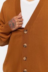 TAN Drop-Sleeve Cardigan Sweater, image 5