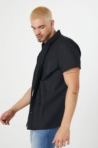 BLACK Short-Sleeve Oxford Shirt, image 2