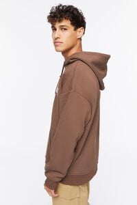 BROWN/MULTI Youth of Today Graphic Hoodie, image 2
