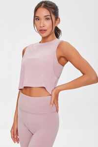 ADOBE ROSE Active Cropped Muscle Tee, image 1