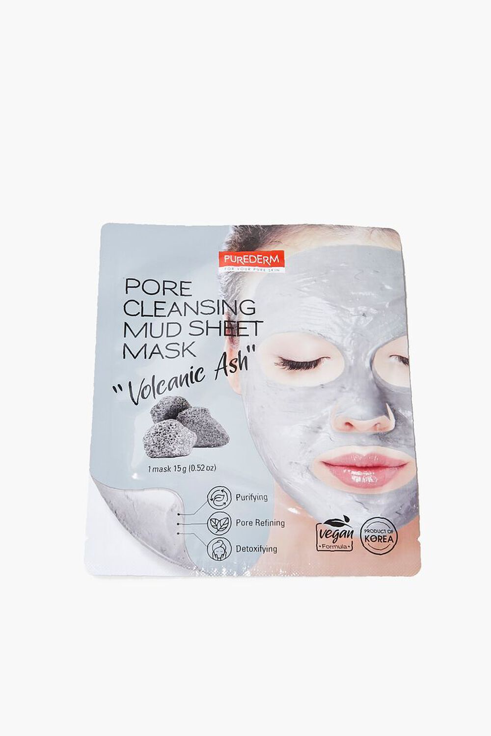 GREY Pore Cleansing Mud Sheet Mask, image 1