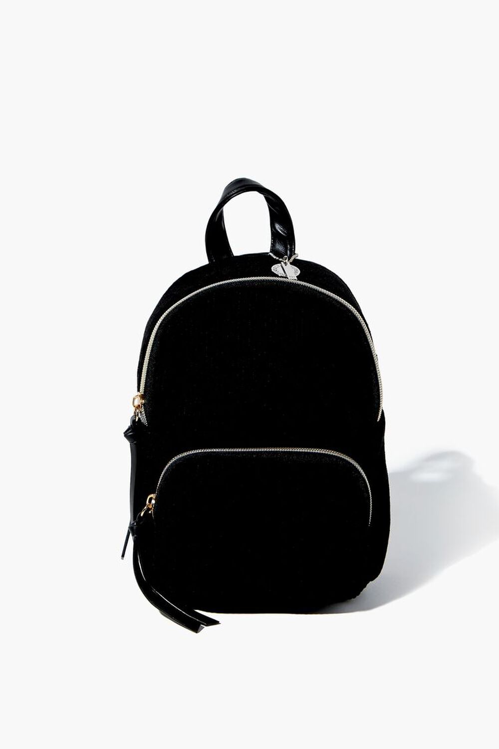 BLACK Zip-Top Backpack, image 1