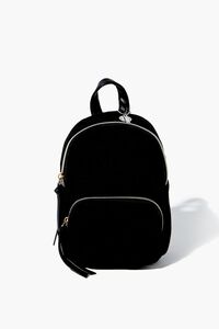 BLACK Zip-Top Backpack, image 1