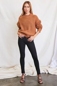Ribbed Drop-Sleeve Sweater, image 4