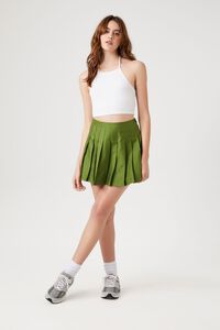 OLIVE Pleated Mini Skirt, image 5