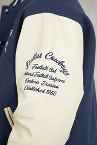 BLUE/MULTI Dallas Cowboys Varsity Letterman Jacket, image 6