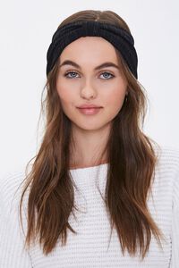 Textured Knit Headwrap, image 1