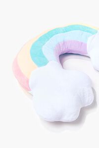 Plush Rainbow Throw Pillow, image 2