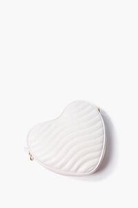 Quilted Heart-Shaped Crossbody Bag, image 3