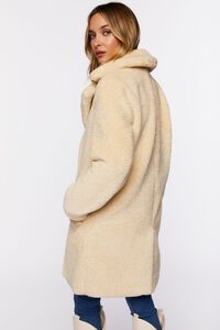 SAND Faux Shearling Duster Coat, image 3