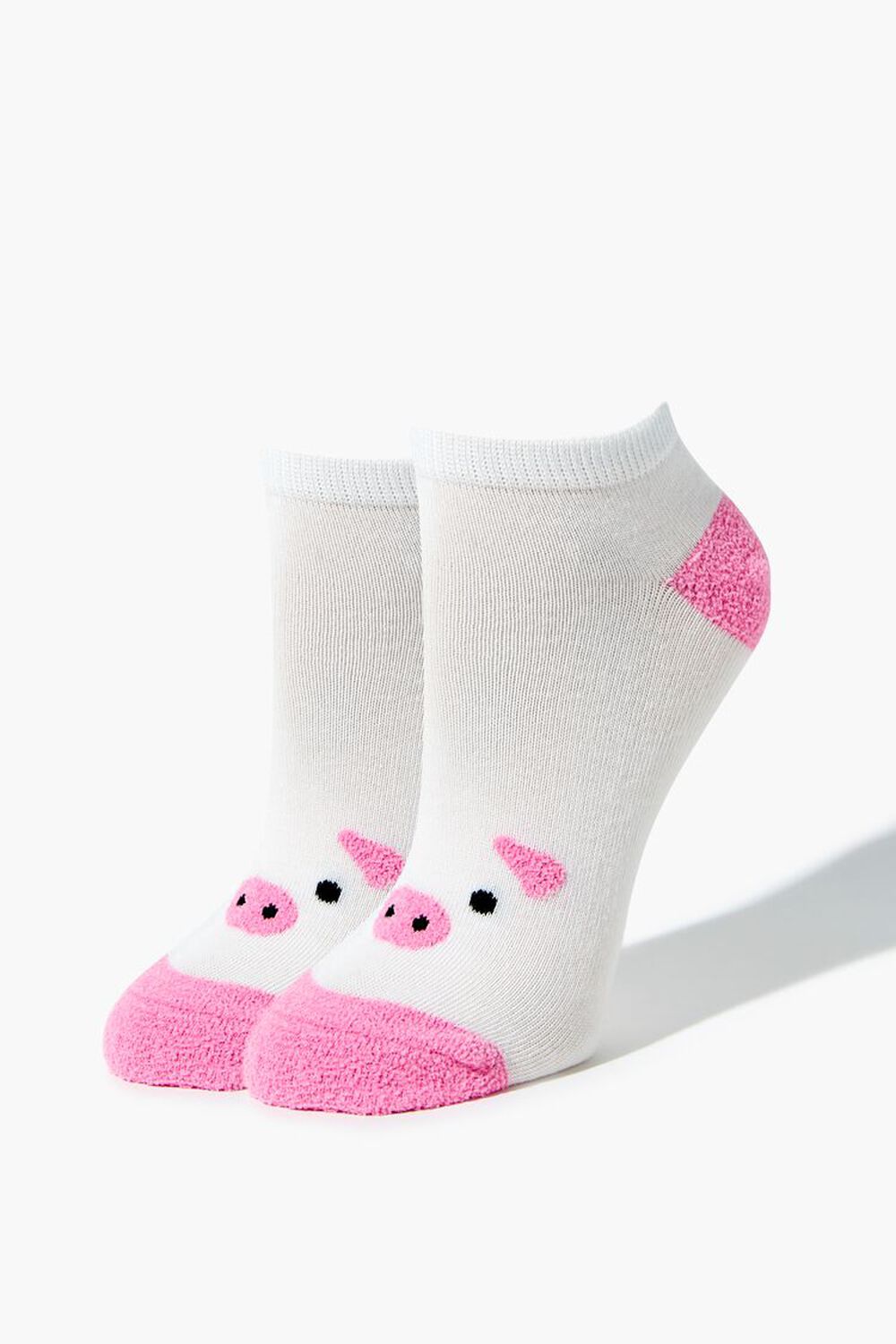 Textured Pig Ankle Socks, image 1