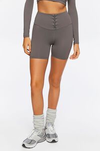 Active Lace-Up Biker Shorts, image 2