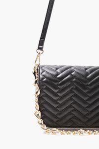 Quilted Chevron Crossbody Bag, image 4