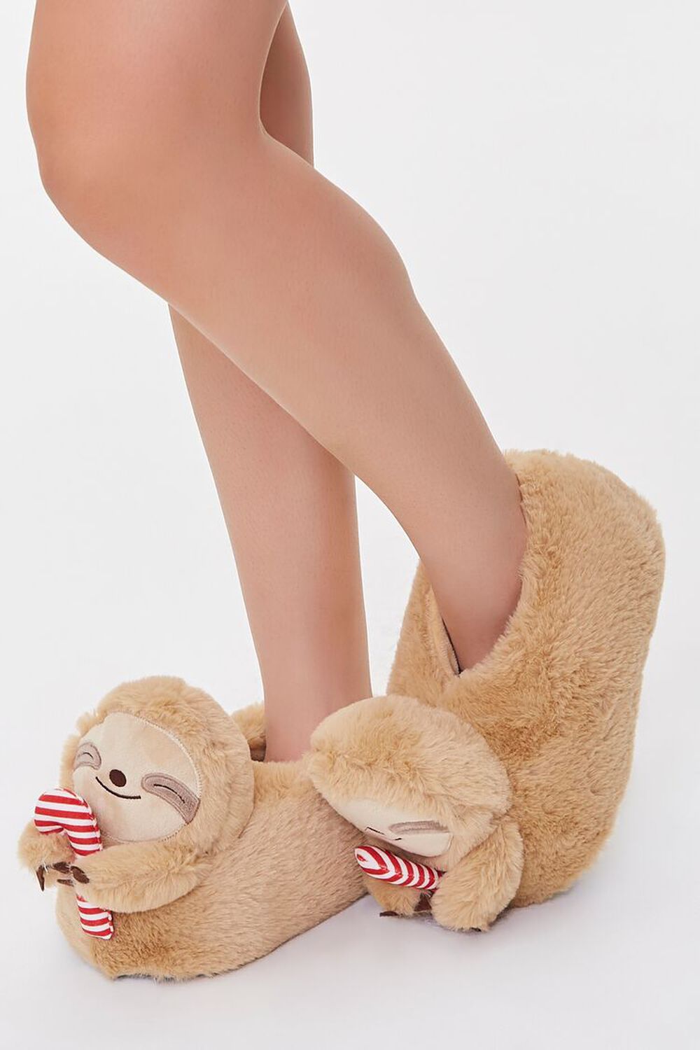 Plush Sloth Indoor Slippers