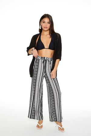 Striped Flared Pants