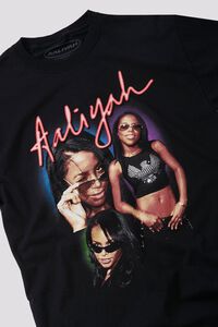 BLACK/MULTI Aaliyah Graphic Crew Tee, image 3