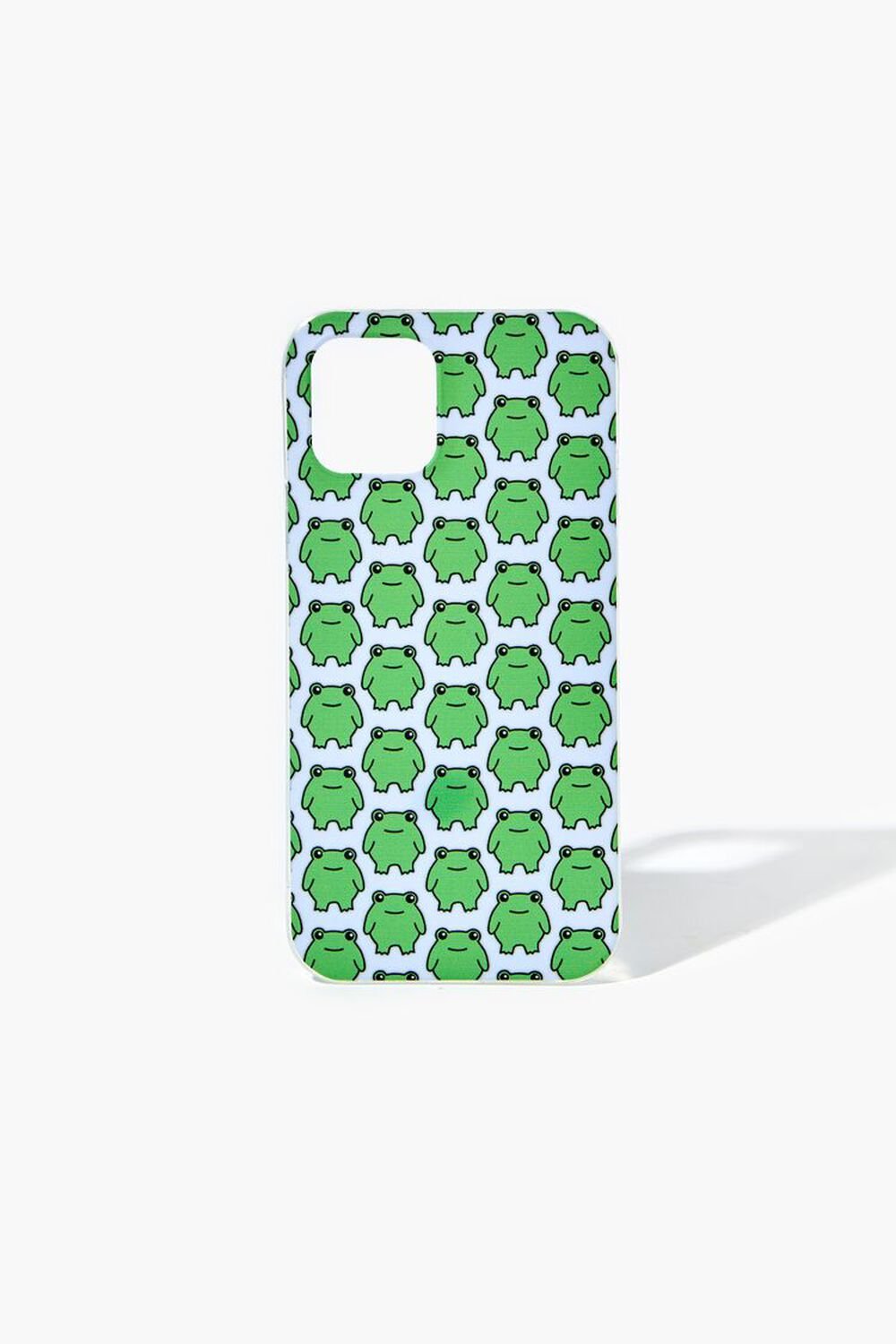 GREEN Frog Print Case for iPhone 12, image 1