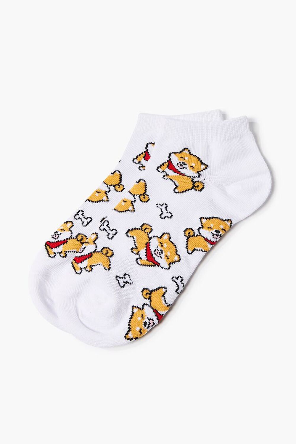 Dog Print Ankle Socks, image 2