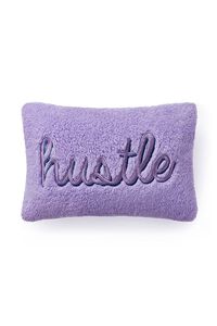 Embroidered Hustle Graphic Pillow, image 2