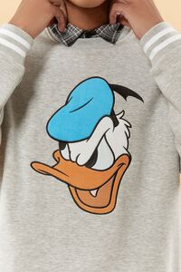HEATHER GREY/MULTI Disney Donald Duck Pullover, image 5