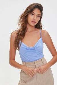 PERIWINKLE Cowl Neck Cami, image 1