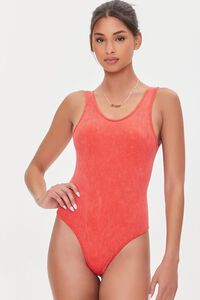 RED Mineral Wash Tank Bodysuit, image 5