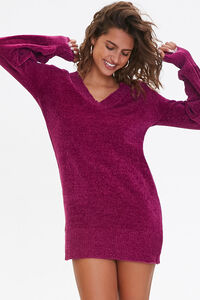 Chenille Sweater Dress, image 1