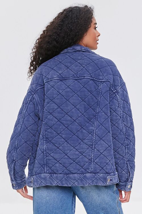 NAVY Drop-Sleeve Quilted Jacket, image 3