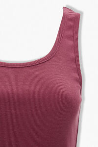 BERRY Ribbed Knit Tank Top, image 4