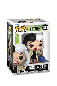 WHITE/MULTI Funko Pop Disney Villains - Cruella de Vil, image 1