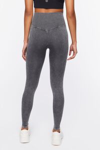 CHARCOAL Active Seamless Mineral Wash Leggings, image 4