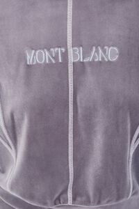 GREY Embroidered Mont Blanc Pullover, image 5