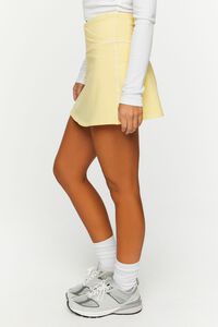 MELLOW YELLOW/WHITE Active Contrast-Trim Crossover Skort, image 4