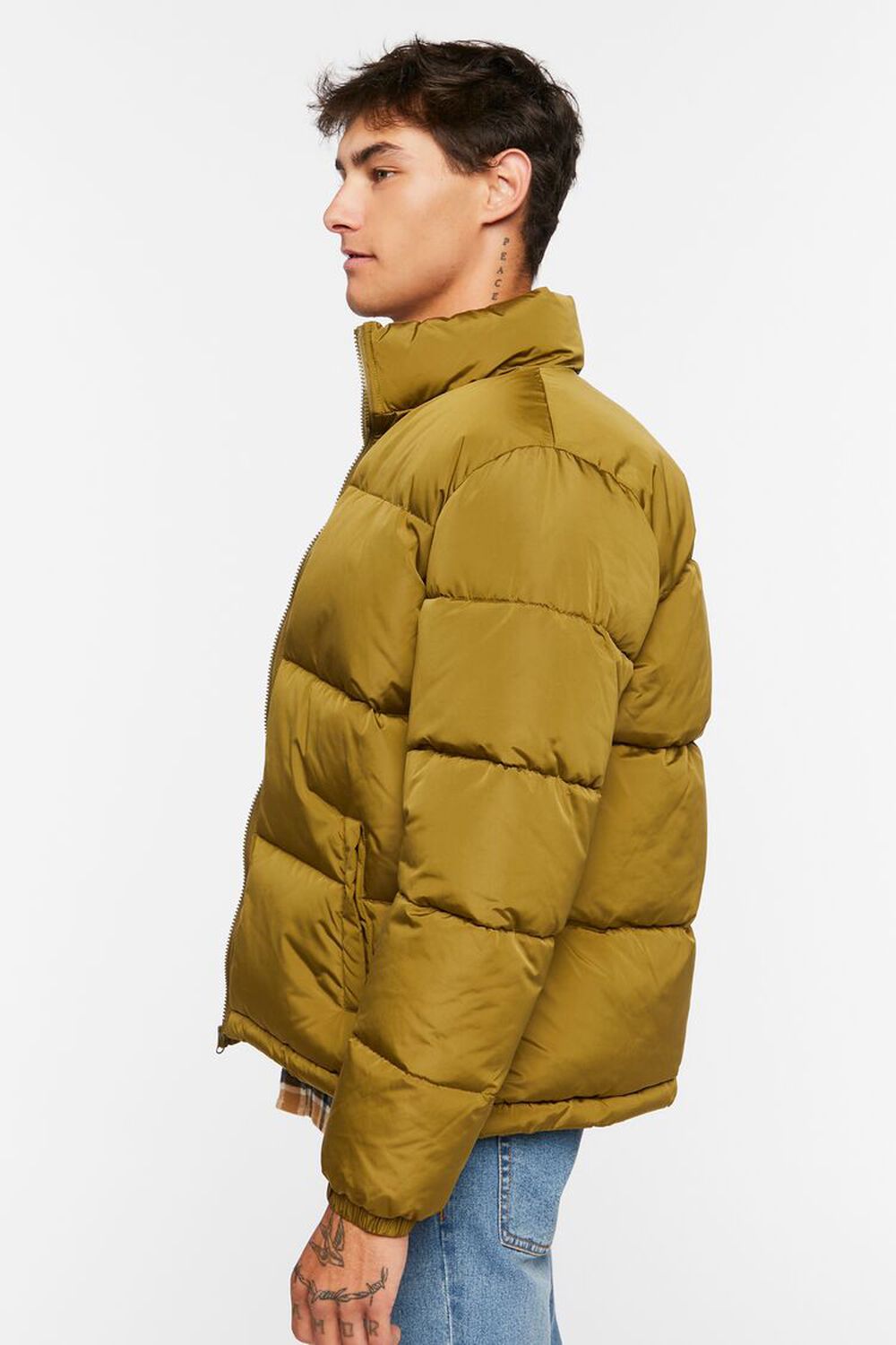 OLIVE Quilted Puffer Jacket, image 2