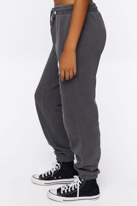 CHARCOAL/WHITE Skeleton Graphic Joggers, image 3