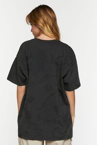 CHARCOAL/MULTI Oversized True Love Graphic Tee, image 3