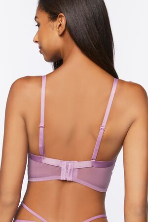 Forever 21 Women's Mesh Butterfly Underwire Bra Small