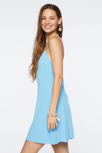 BLUE WATER Crepe Tie-Back Mini Dress, image 2